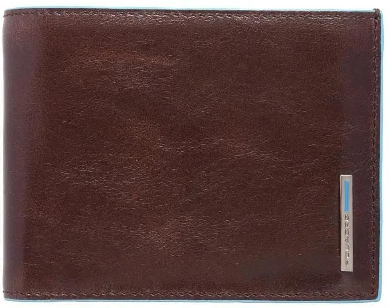 Кошелек мужской Piquadro Blue Square, кожа натуральная, коричневый  [pu1239b2r/mo]